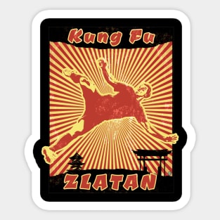 Kung Fu-tball Sticker